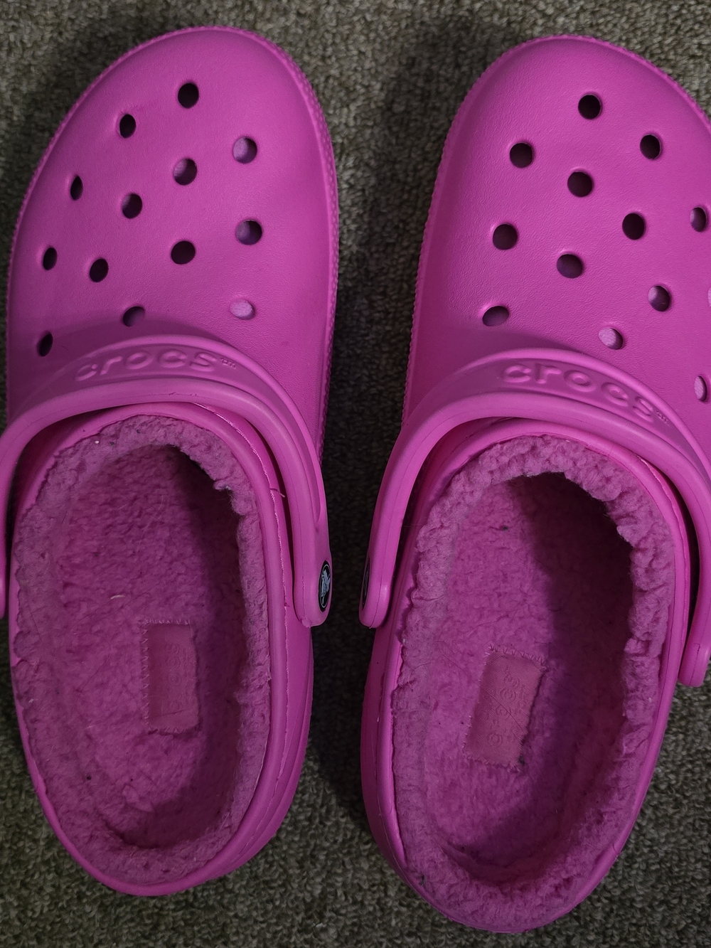 Crocs Classic Lined Clog - Pink Size Women's 9